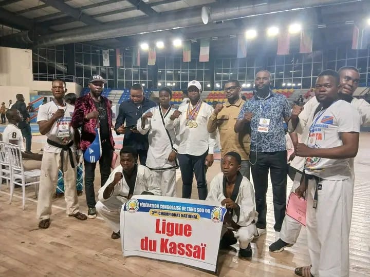 Le Kasaï décroche des médailles d&rsquo;or, argent et bronze à la 3ᵉ championnat national de Tang Soo Do clôturée à Kinshasa