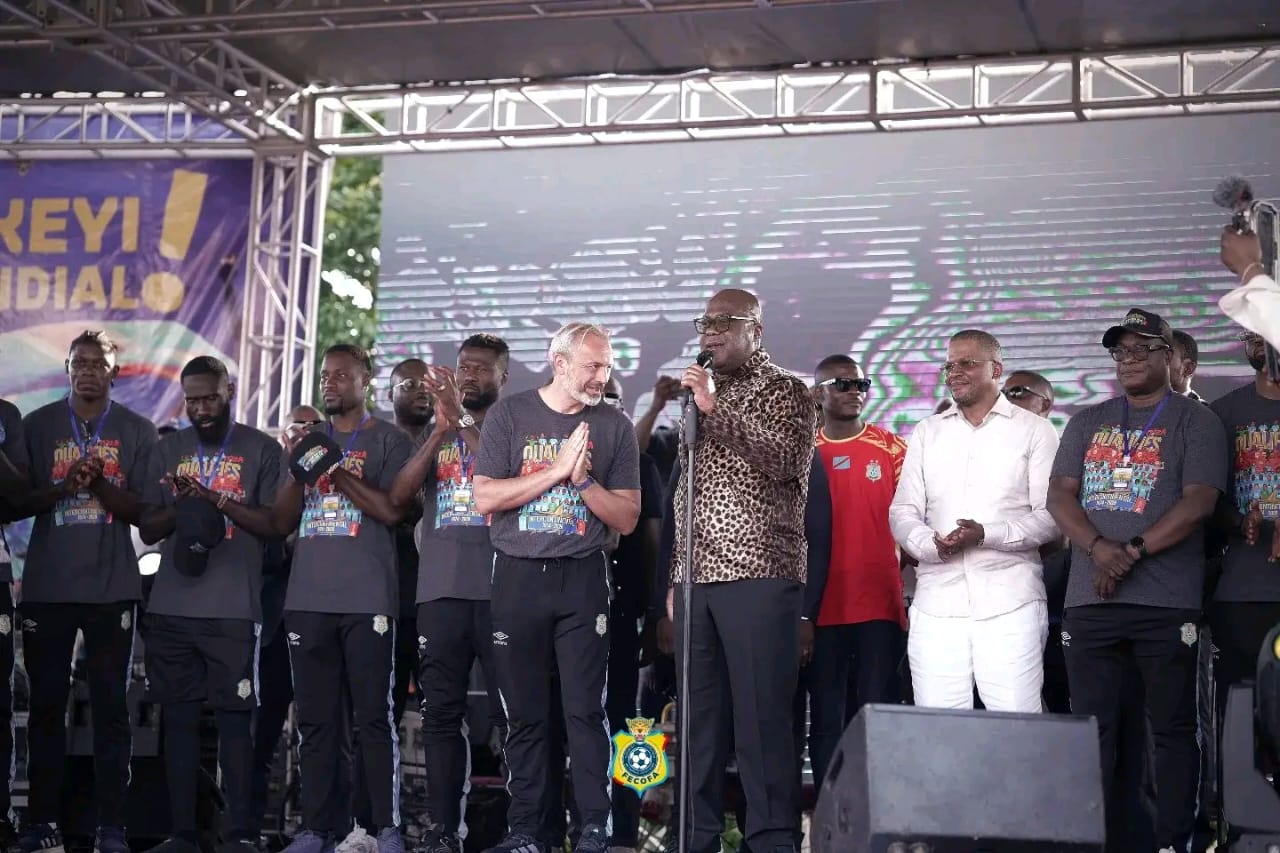 Mondial 2026 : Félix Tshisekedi en première ligne dans la célébration nationale des Léopards