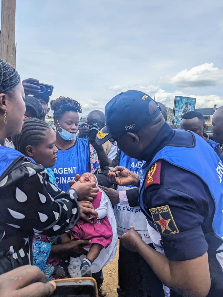Nord-Kivu : lancement de la campagne de vaccination contre la polio, plus de 3 millions d’enfants ciblés