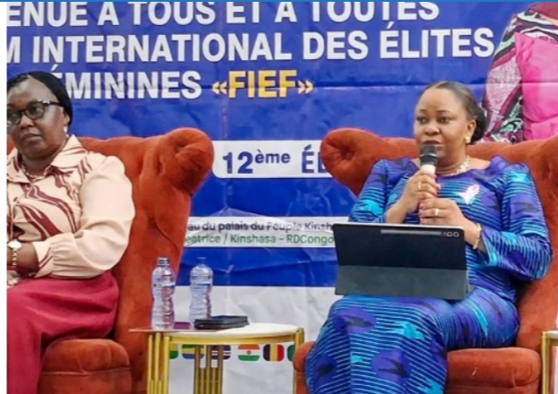 FIEF-RDC 2026 : Micheline Ombae exhorte les jeunes filles africaines à bâtir leur leadership sur les compétences et la réputation
